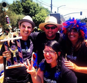 Alameda Fourth of July Parade Third Place Float Winners 